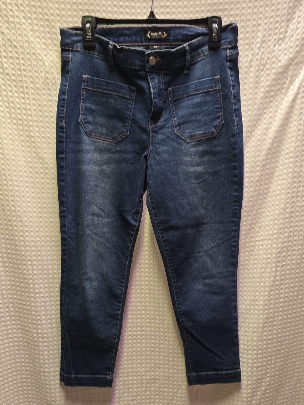 NWOT Nanette Lepore Dark Blue Jeans 10P
